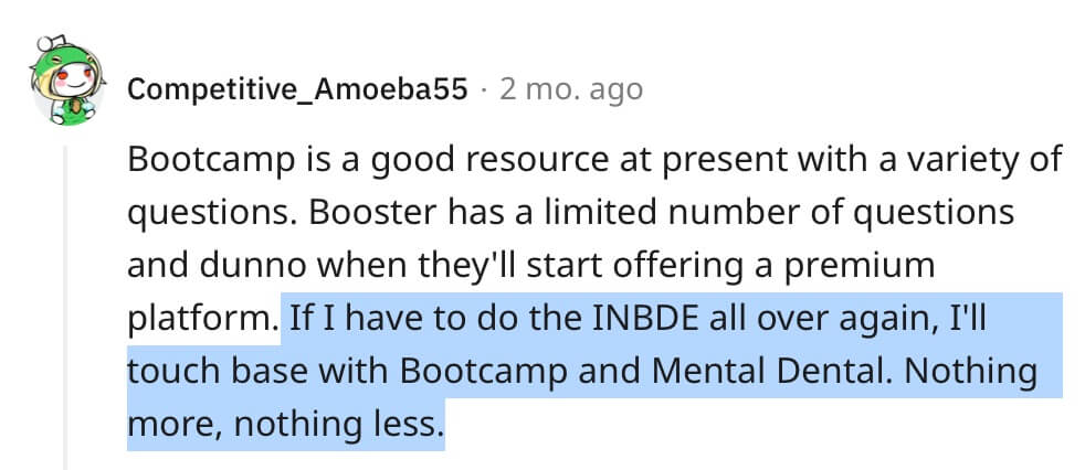 Student Reviews Inbde Bootcamp